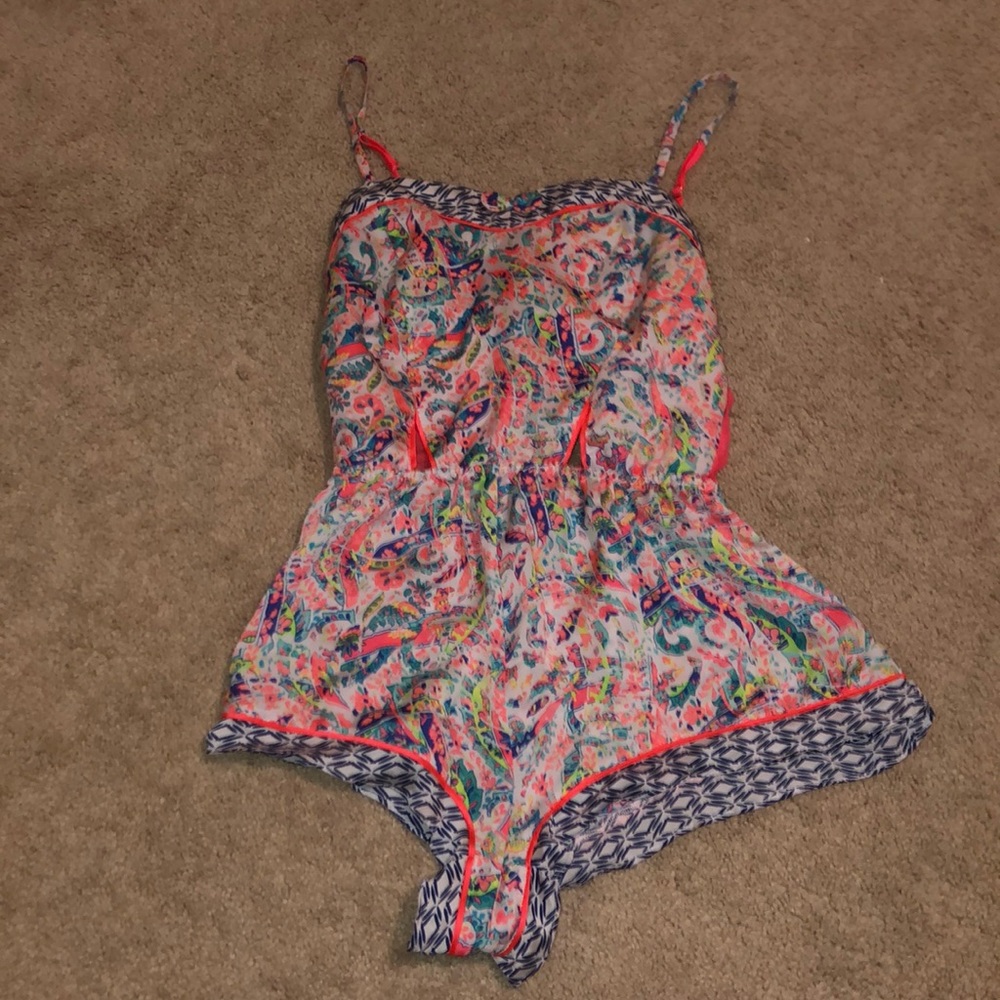 Victoria secret satin romper